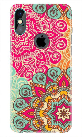 Rangoli art2 Case for iPhone Xs Max logo cut 