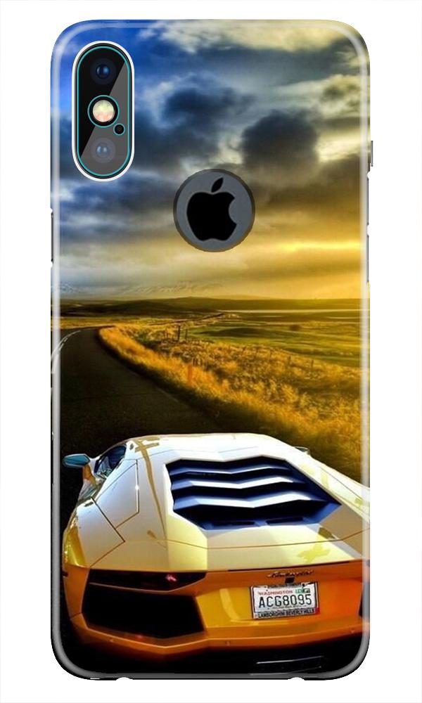 Car lovers Case for iPhone Xs Max logo cut 