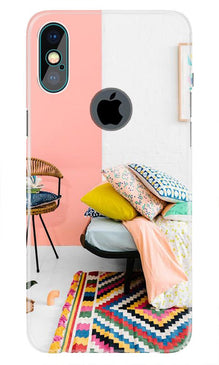 Home Décor Mobile Back Case for iPhone Xs Max logo cut  (Design - 60)