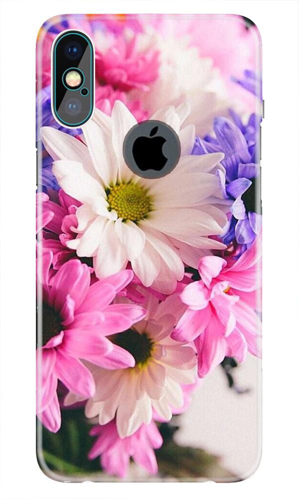 Coloful Daisy Case for iPhone Xs Max logo cut 