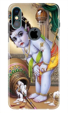 Bal Gopal2 Mobile Back Case for iPhone Xs Max logo cut  (Design - 85)