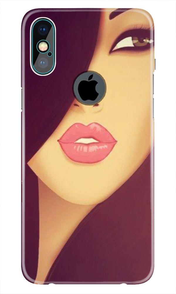 Girlish Case for iPhone Xs Max logo cut (Design - 130)