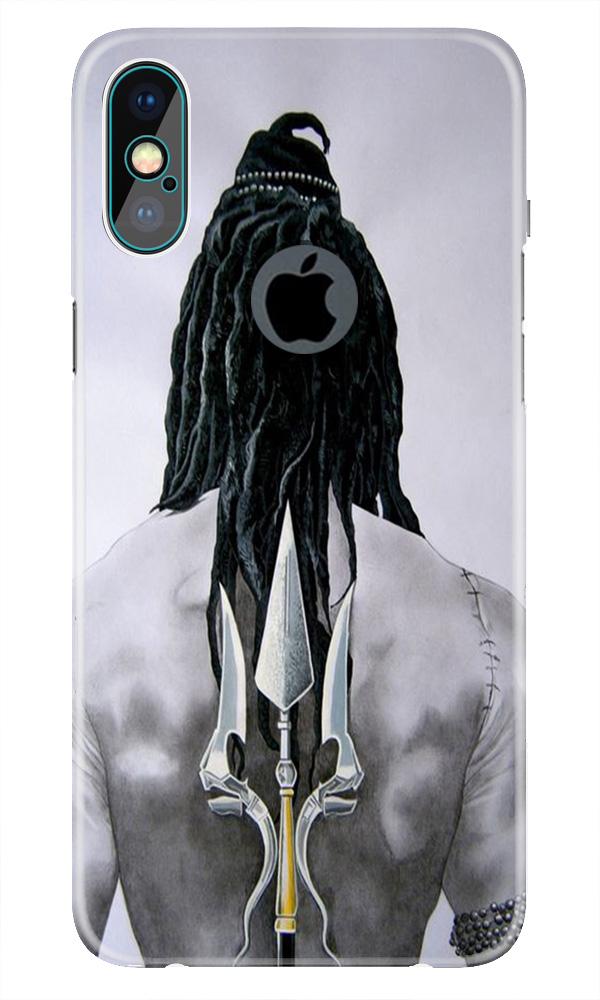 Lord Shiva Case for iPhone Xs Max logo cut   (Design - 135)