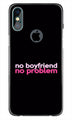 No Boyfriend No problem Case for iPhone Xs Max logo cut   (Design - 138)