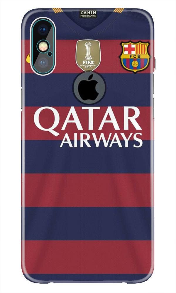 Qatar Airways Case for iPhone Xs Max logo cut   (Design - 160)