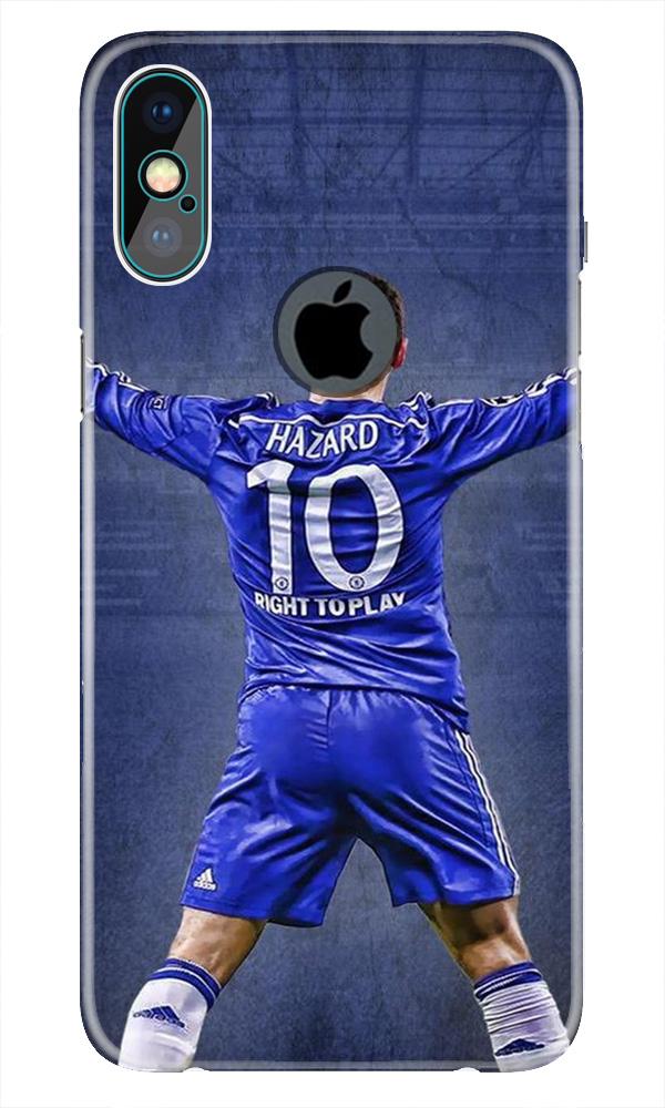 Hazard Case for iPhone Xs Max logo cut   (Design - 164)