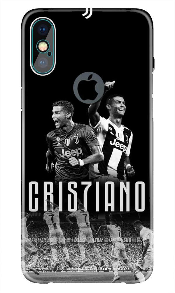 Cristiano Case for iPhone Xs Max logo cut (Design - 165)