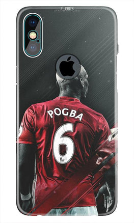 Pogba Case for iPhone Xs Max logo cut (Design - 167)