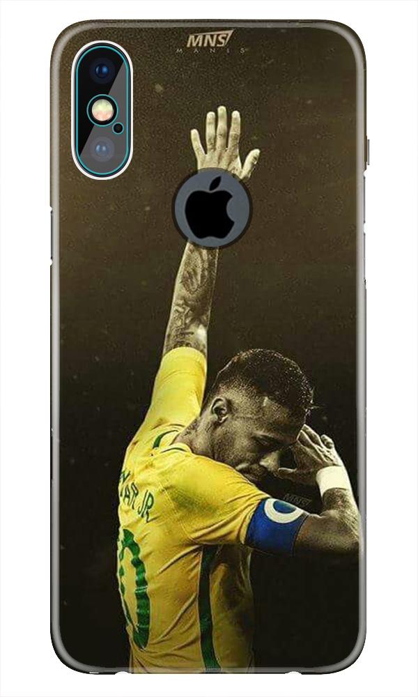Neymar Jr Case for iPhone Xs Max logo cut (Design - 168)