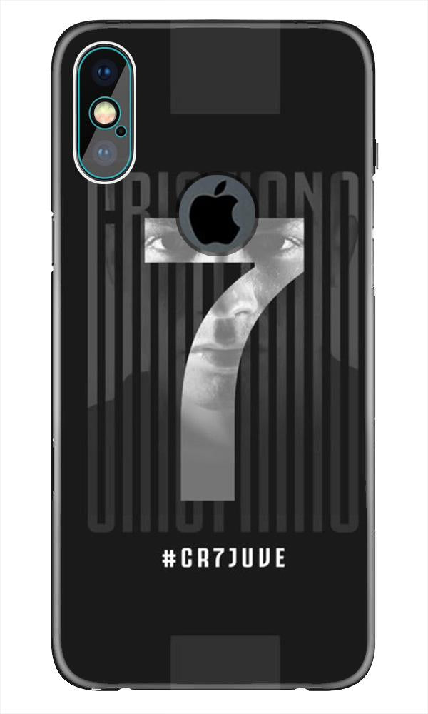 Cristiano Case for iPhone Xs Max logo cut   (Design - 175)