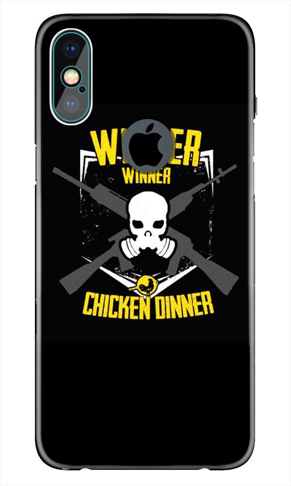 Winner Winner Chicken Dinner Case for iPhone Xs Max logo cut   (Design - 178)