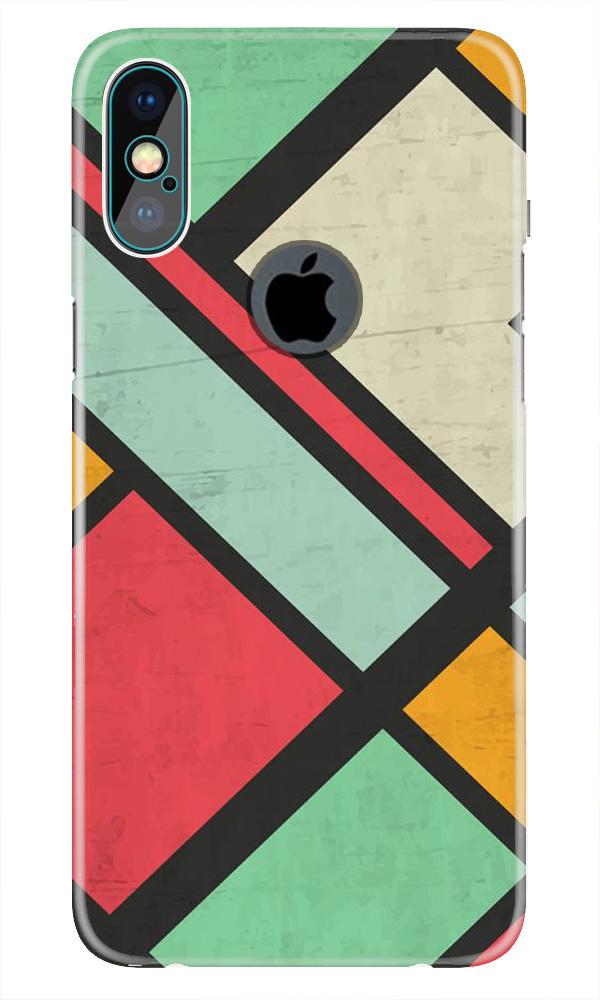 Boxes Case for iPhone Xs Max logo cut  (Design - 187)