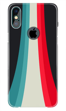 Slider Mobile Back Case for iPhone Xs Max logo cut  (Design - 189)