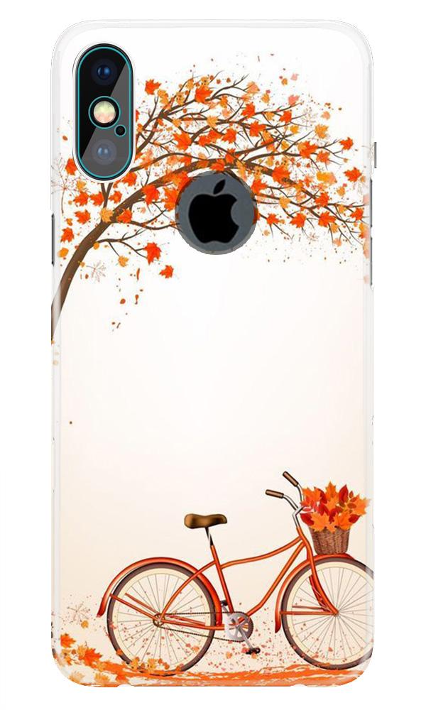 Bicycle Case for iPhone Xs Max logo cut  (Design - 192)