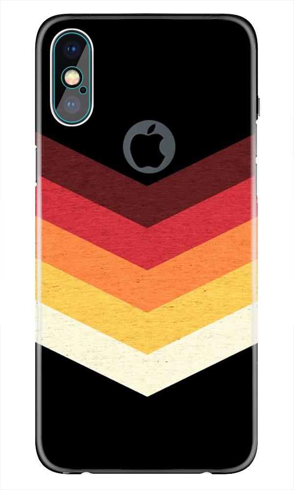 Designer Case for iPhone Xs Max logo cut  (Design - 193)