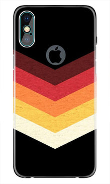 Designer Mobile Back Case for iPhone Xs Max logo cut  (Design - 193)