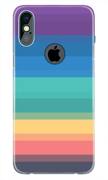 Designer Mobile Back Case for iPhone Xs Max logo cut  (Design - 201)