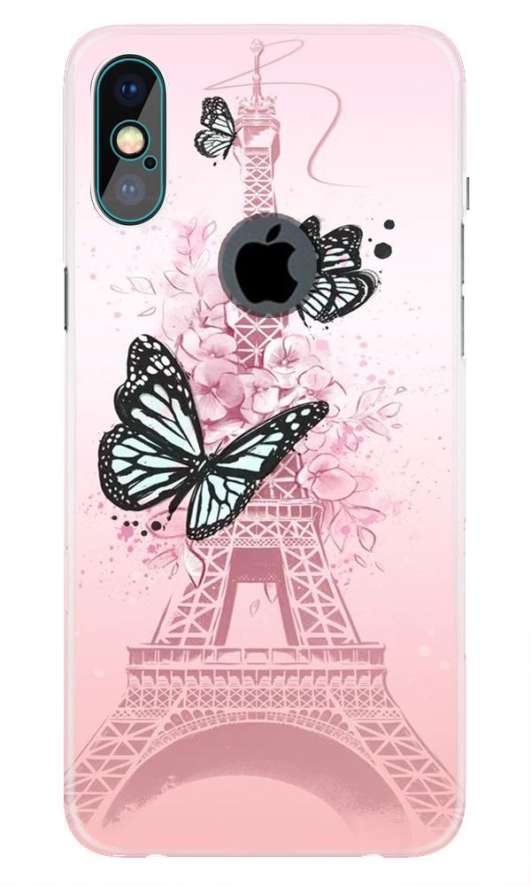 Eiffel Tower Case for iPhone Xs Max logo cut  (Design No. 211)