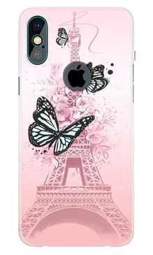 Eiffel Tower Mobile Back Case for iPhone Xs Max logo cut  (Design - 211)