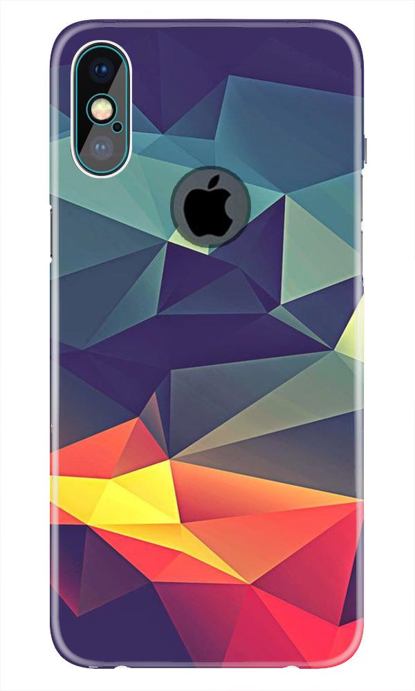 Modern Art Case for iPhone Xs Max logo cut  (Design No. 232)