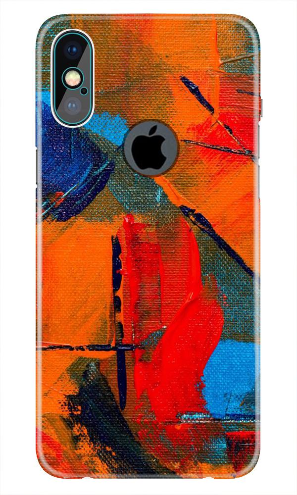 Modern Art Case for iPhone Xs Max logo cut(Design No. 237)