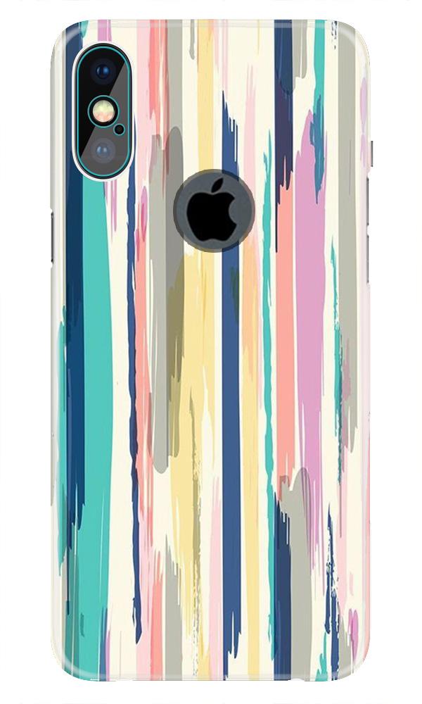 Modern Art Case for iPhone Xs Max logo cut  (Design No. 241)