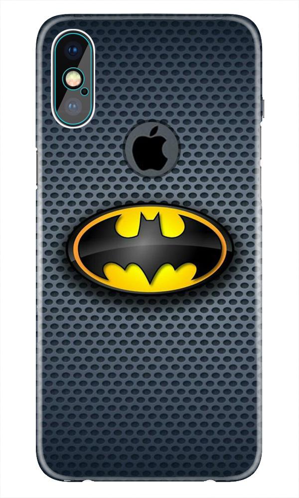 Batman Case for iPhone Xs Max logo cut  (Design No. 244)
