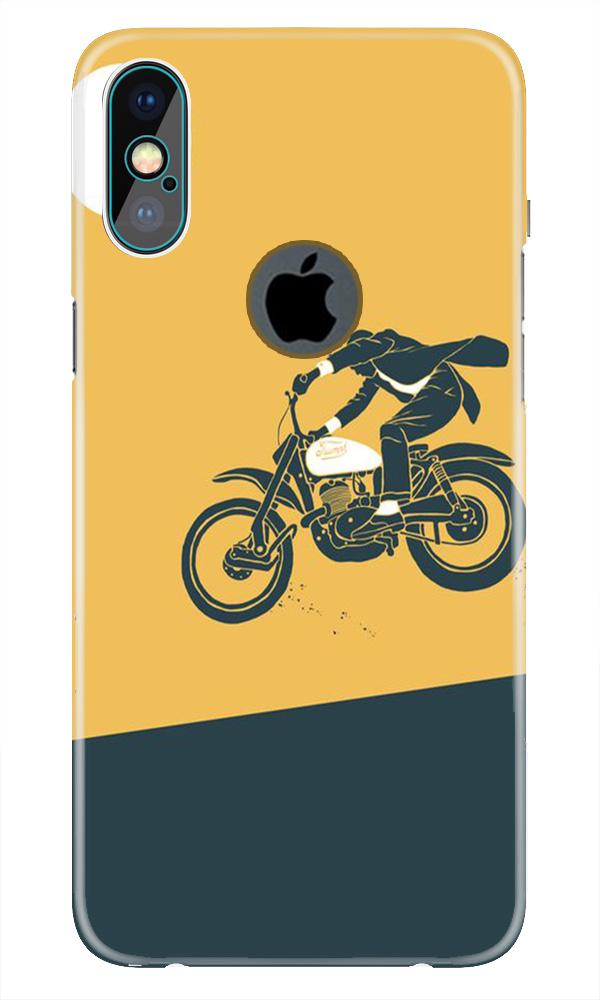 Bike Lovers Case for iPhone Xs Max logo cut  (Design No. 256)