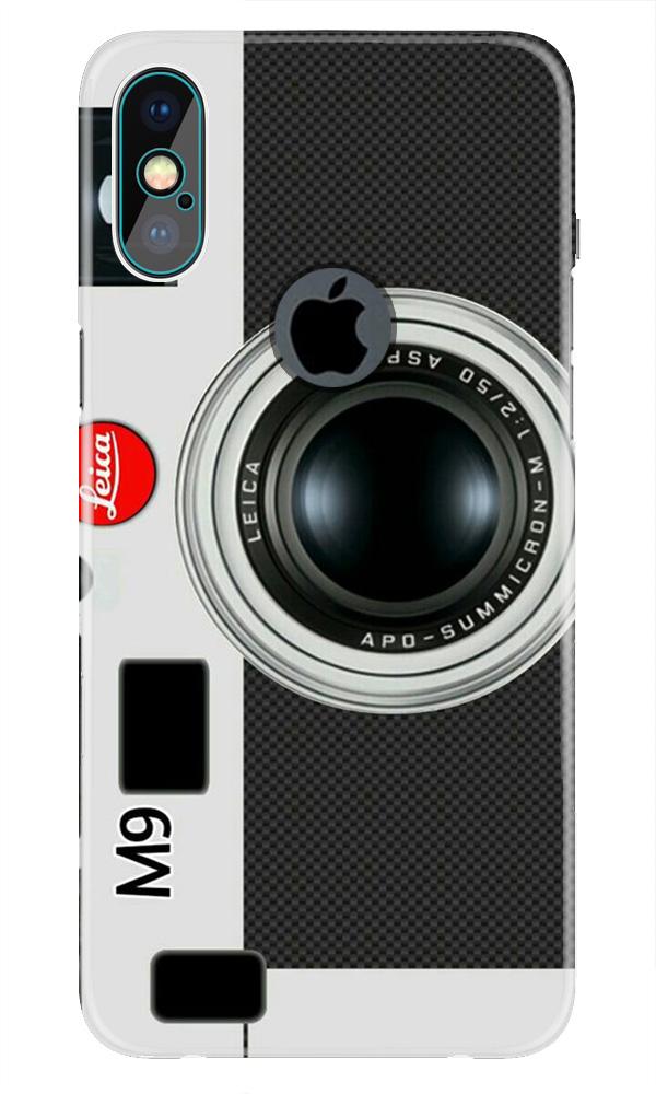 Camera Case for iPhone Xs Max logo cut(Design No. 257)