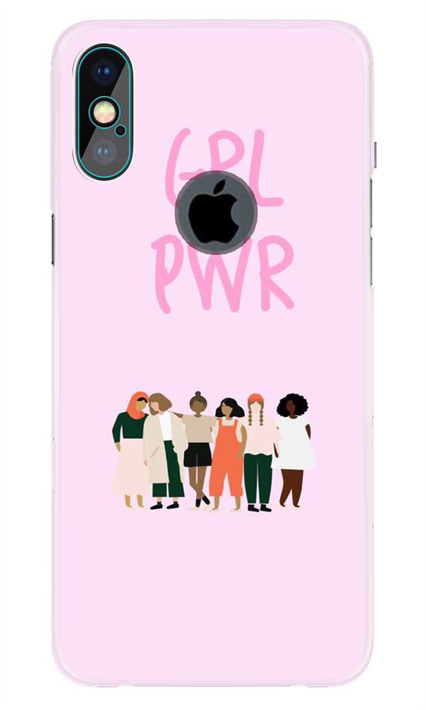 Girl Power Case for iPhone Xs Max logo cut  (Design No. 267)