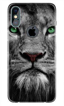 Lion Mobile Back Case for iPhone Xs Max logo cut  (Design - 272)
