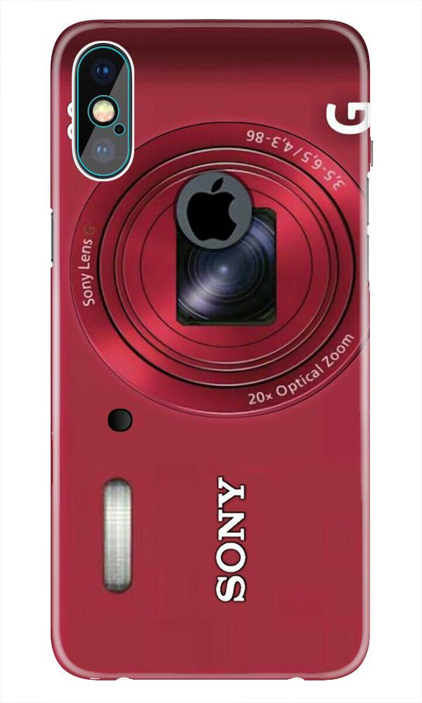 Sony Case for iPhone Xs Max logo cut  (Design No. 274)