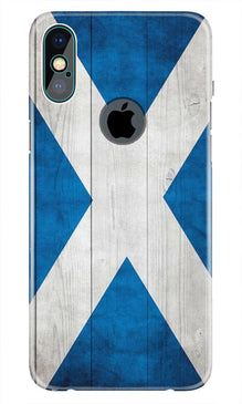 Designer Mobile Back Case for iPhone Xs Max logo cut  (Design - 277)
