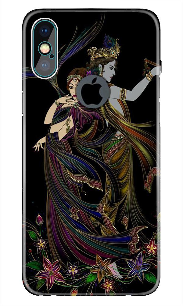 Radha Krishna Case for iPhone Xs Max logo cut(Design No. 290)