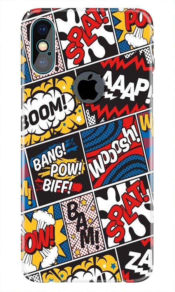 Boom Mobile Back Case for iPhone Xs Max logo cut(Design - 302)