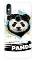 Panda Mobile Back Case for iPhone Xs Max logo cut  (Design - 319)