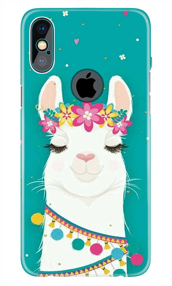 Camel Mobile Back Case for iPhone Xs Max logo cut  (Design - 331)