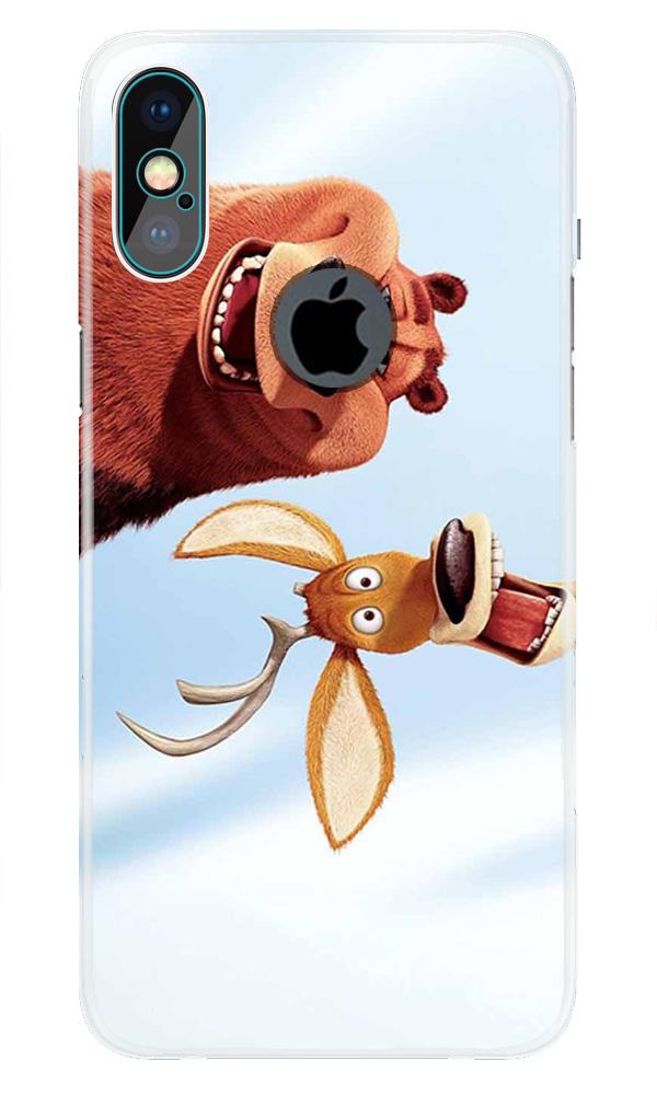 Polar Beer Mobile Back Case for iPhone Xs Max logo cut  (Design - 344)