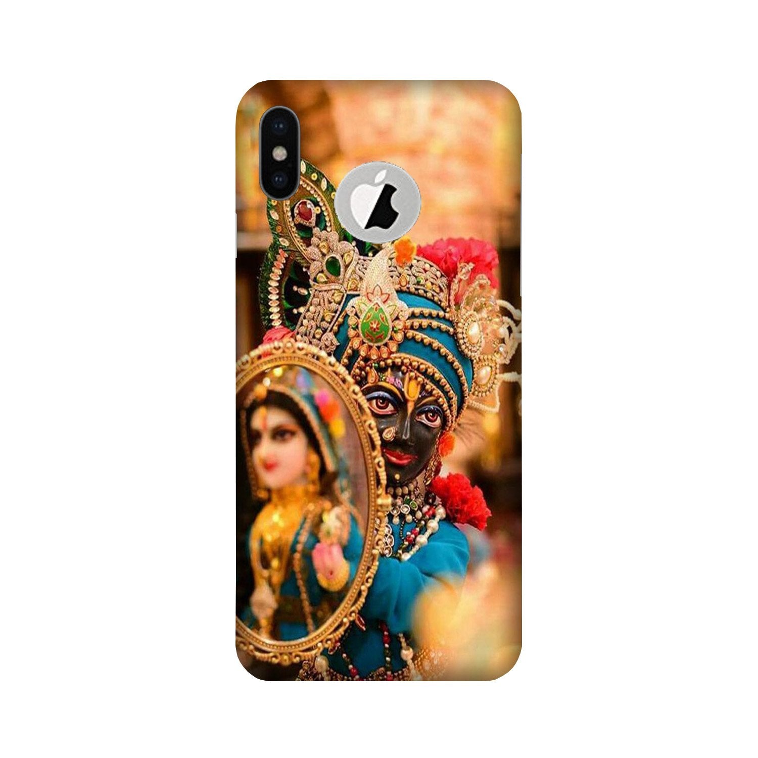 Lord Krishna5 Case for iPhone Xs logo cut 