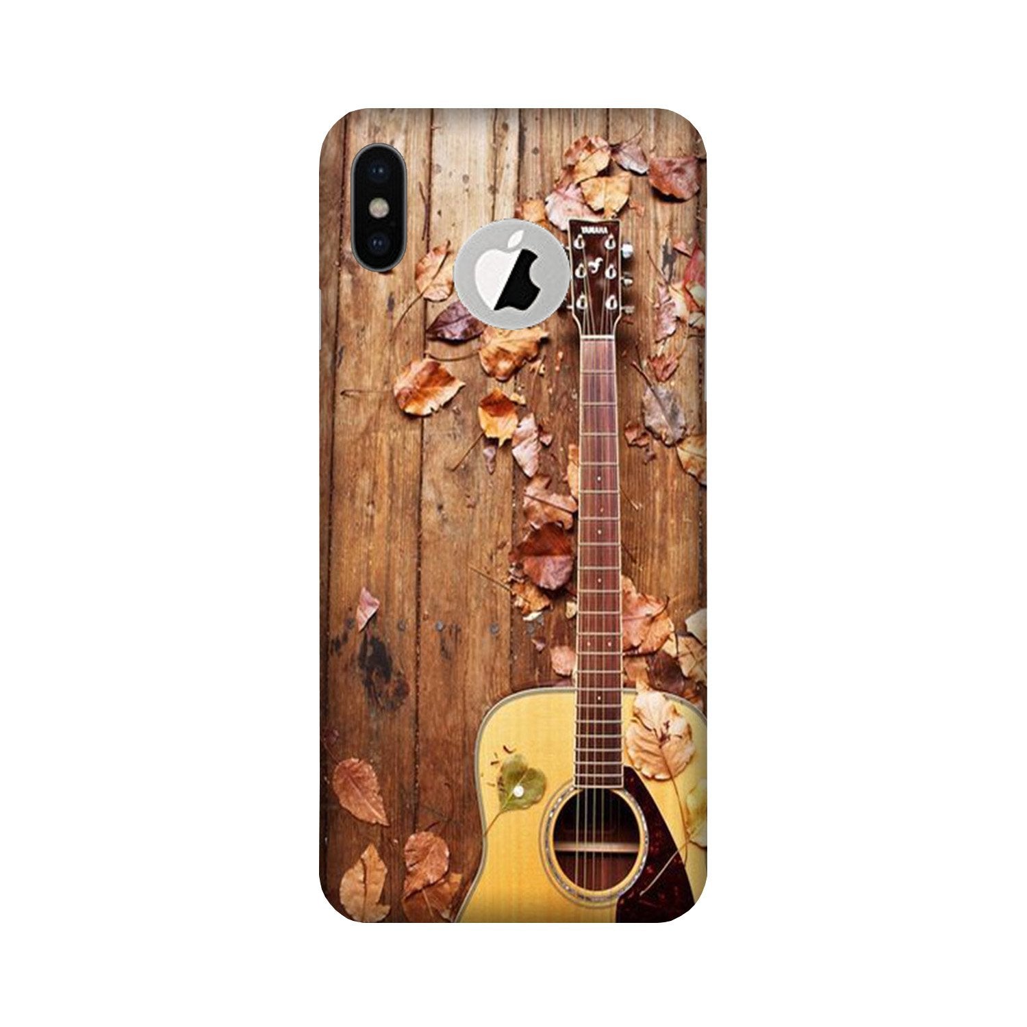 Guitar Case for iPhone Xs logo cut 