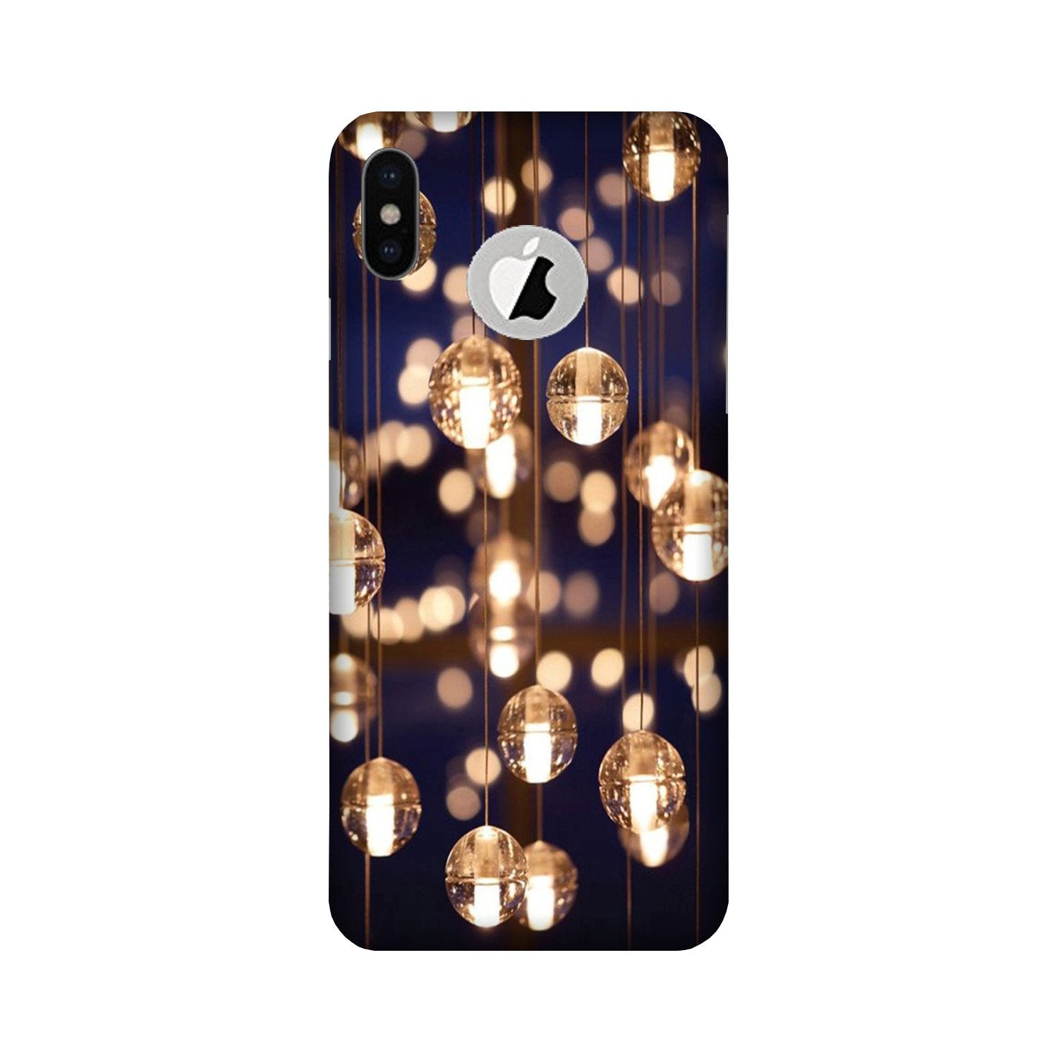 Party Bulb2 Case for iPhone Xs logo cut 