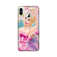 Princesses Mobile Back Case for iPhone Xs logo cut  (Design - 95)