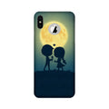 Love Couple Case for iPhone Xs logo cut   (Design - 109)