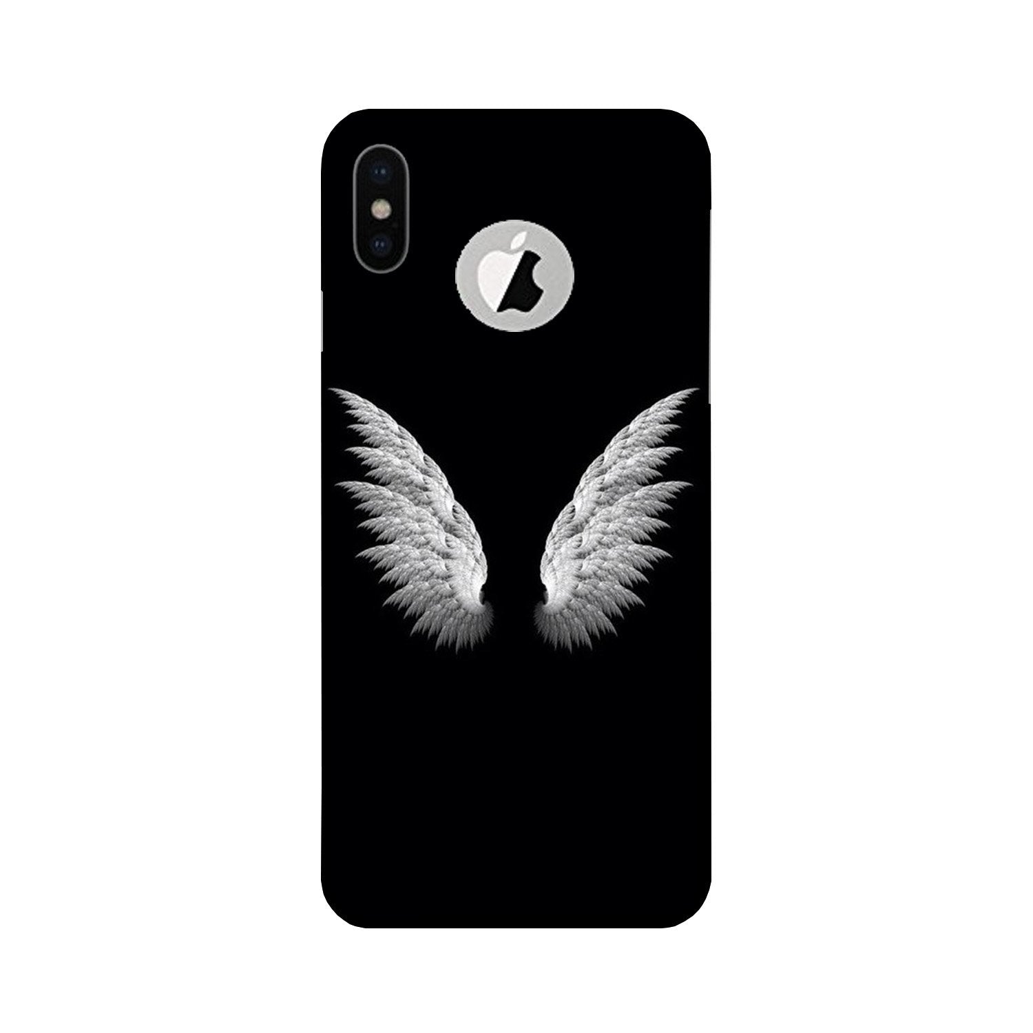 Angel Case for iPhone Xs logo cut (Design - 142)