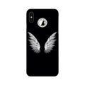 Angel Case for iPhone Xs logo cut   (Design - 142)