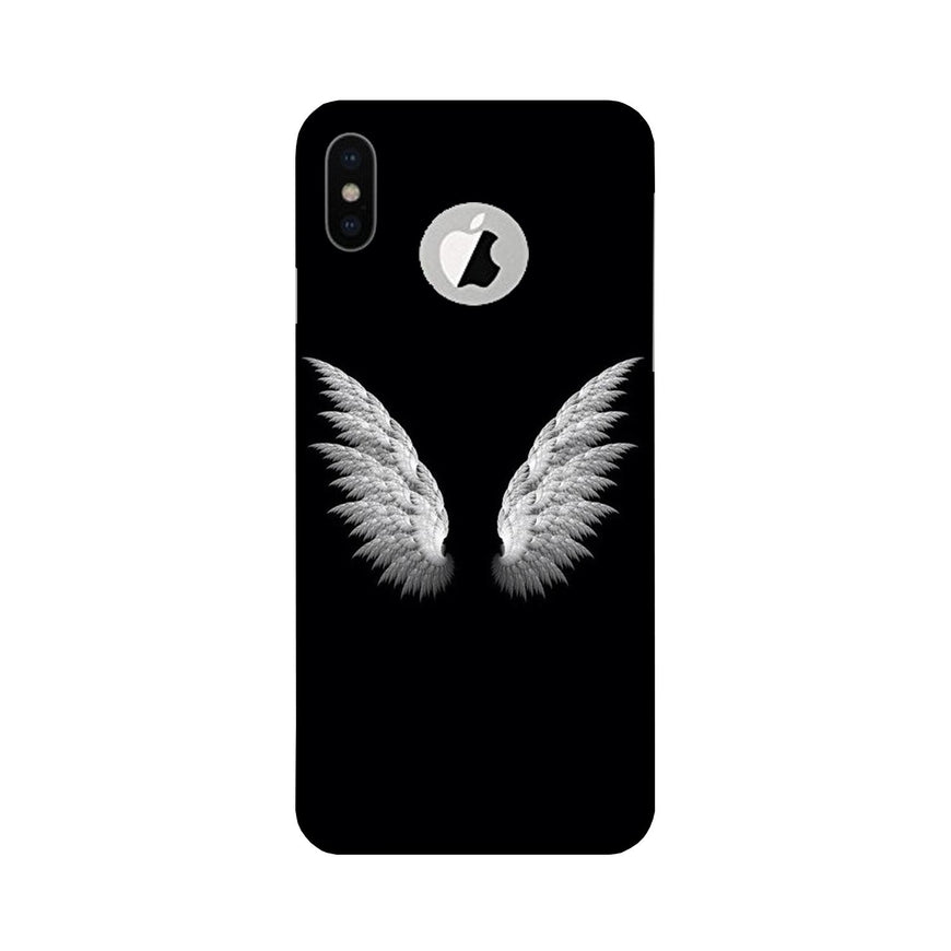Angel Case for iPhone Xs logo cut   (Design - 142)