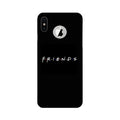 Friends Case for iPhone Xs logo cut   (Design - 143)