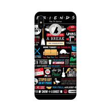 Friends Mobile Back Case for iPhone Xs logo cut   (Design - 145)