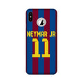Neymar Jr Case for iPhone Xs logo cut   (Design - 162)