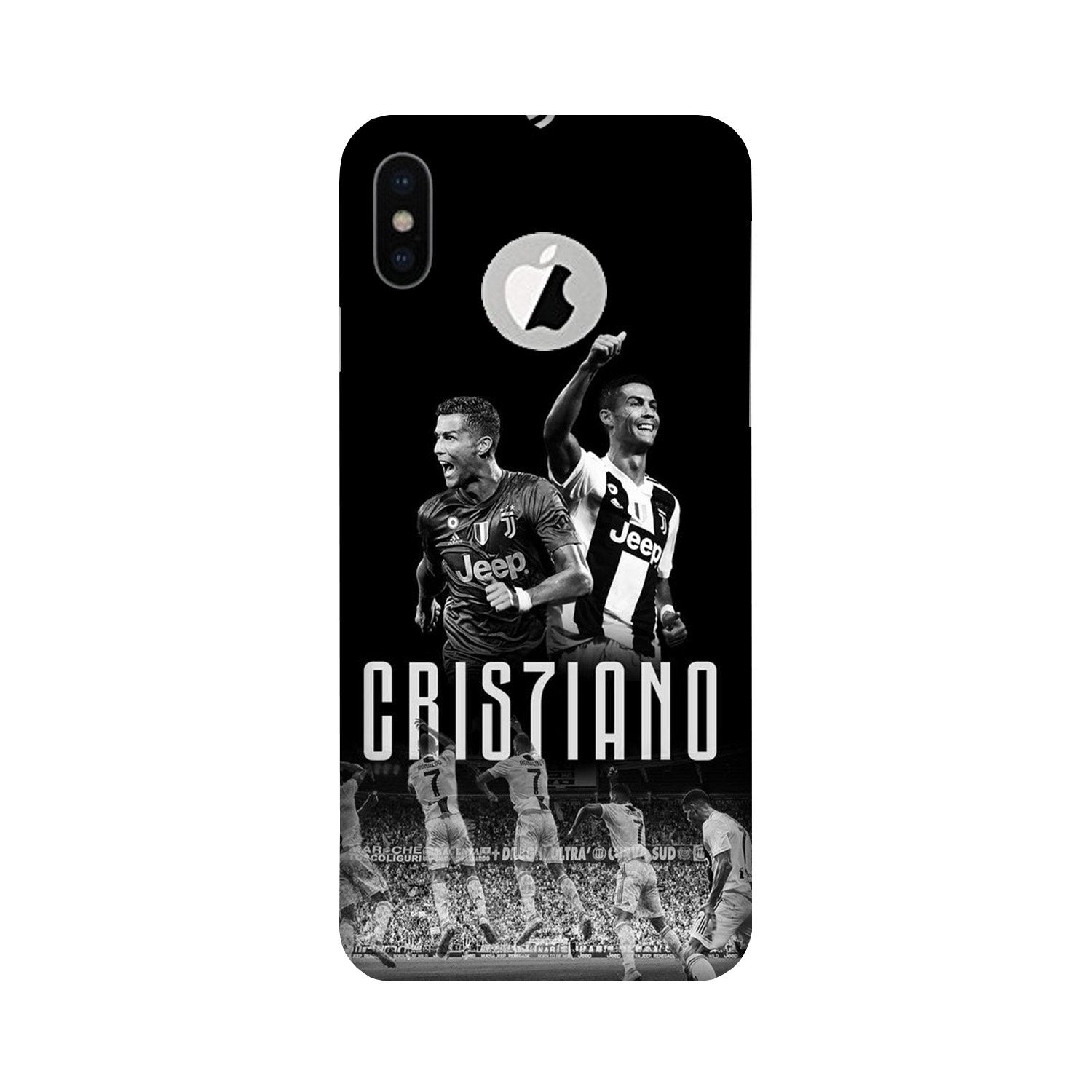 Cristiano Case for iPhone Xs logo cut (Design - 165)